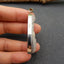 Natural Crystal Pendant with 925 Sterling Silver 42x20x9mm, 13.1g