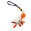 Red Agate Car Charm Tassel Car Pendant Lucky Gemstone Charms