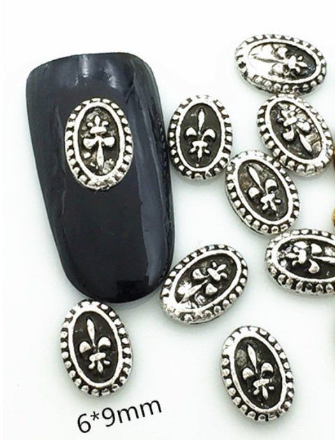 Chrome Hearts Style Accessories - Nail Art Accessories