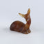 New Miniature Deer Figurine,Agate Gemstone Hand Carved Deer Statues Supply,Gemstone Home Decor,62x52x21mm,54.2g