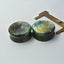 35mm Labradorite Ear Plugs With Concave Face And Back, 16mm Thickness, 2.0mm Flare