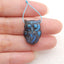 Hand Carved Labradorite Owl Gemstone Pendant,Gemstone for Jewelry Cabochon Making,20x14x8mm,3.6g