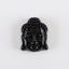 BITEFU Carved Natural Obsidian Buddha Head Gemstone Pendant Bead,14g