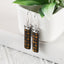 Natural Stone Tiger-Eye, Obsidian Intarsia Earrings With 925 Sterling Silver, 31x8x4mm, 6g