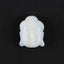 BITEFU Carved Natural Opalite Buddha Head Gemstone Pendant Bead, 12g