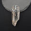 New! Natural Crystal Gemstone 925 Sterling Silver lizard Pendant, lizard Jewelry, 63x25x17mm, 34.3g