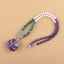 Natural Amethyst, Chrysocolla, Rose Quartz Pendant Beads for Necklace