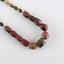 New Arrival! Hand-Woven, Natural Multi-Color Picasso Jasper Necklace, 20.5 Inch, 12x8x5mm, 18x16x15mm,86.6g