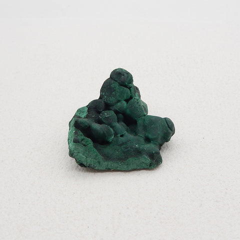 Malachite Specimen, Natural Bright Green Raw Rough Crystal Specimen, Mineral Specimen, Collector Stone, 40x34x17mm, 28.7g