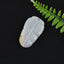 Handmade Jewelry,Carved Natural Jade Leaf Gemstone Pendant Bead,Unique Stone Pendant,42x25x5mm,11g