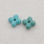 Natural Turquoise Four Leaf Clover Gemstone Earring Beads, Jewelry DIY Making, 5×2mm,,0.1g