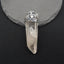 New! Natural Crystal Gemstone 925 Sterling Silver lizard Pendant, lizard Jewelry, 63x22x20mm, 24.7g