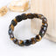 Natural Tiger's Eye Bracelet 16*12*8mm, 20cm length, 44g