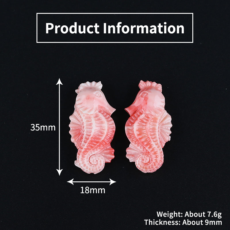 BITEFU 1Pair Pink Conch Shell (Made Of Powder Of Shell, Color Is Enhan –  Gomggsale