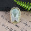 Carved Natural Jade Cicada Gemstone Pendant Bead,Unique Stone Pendant,Jewelry DIY Making,35x22x13mm,16.2g