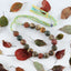 1 Strand 34 Inch Natural Multi-Color Picasso Jasper Gemstone Necklace,Adjustable Necklace,20mm,201g