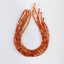 BITEFU 1 Strand Natural Red Agate Gemstone Necklace Loose Beads, Jewelry DIY Making