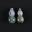 2 PCS Carved Natural Jade Gemstone Pendant Bead,Unique Pendant for Necklace,Jewelry DIY Making,30x14mm,30x15mm,19g