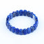 Natural Lapis Lazuli Bracelet 14*9*6mm, 21cm length, 38.5g