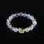 Handmade Natural  Unique Gemstone Jewelry Gift, Colorful Bracelet, 17cm, 10mm, 25.5g