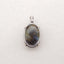 Silver Accessories! Natural Labradorite Gemstone With Silver 925 Pendant, Popular Gemstone Pendant For Necklace, 22x14x10mm, 5g