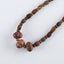 Hand-Woven,1 Strand 20 Inch Natural Multi-Color Picasso Jasper Gemstone Necklace,18x12mm,6x2mm,48g