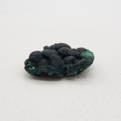 Malachite Specimen, Natural Bright Green Raw Rough Crystal Specimen, Mineral Specimen, Collector Stone, 41x38x13mm, 24.7g