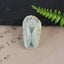 Carved Natural Jade Cicada Gemstone Pendant Bead,Unique Pendant for Necklace,Handmade Jewelry,44x24x13mm,20g