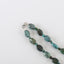 Natural Turquoise Necklace,Turquoise Bead Strands Handmade Gemstones,Lucky Stone, 1 Strand, 19.5 inch, 14×10×7mm,5×4mm,43.8g