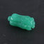 Hand Carved AAA Grade Natural Chrysoprase Chinese Cabbage Gemstone Pendant Bead For Jewelry Design, Unique Gemstone Jewelry Gift