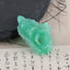 Hand Carved  AAA Grade Natural Chrysoprase Chinese Cabbage Gemstone Pendant Bead For Gemstone Jewelry Design ,Unique Gift,39×24×13mm,8g