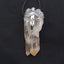 New! Natural Crystal Gemstone 925 Sterling Silver Angel Pendant, Angel Jewelry, 71x31x24mm, 54.4g