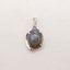 Silver Accessories! Natural Labradorite Gemstone With Silver 925 Pendant, Popular Gemstone Pendant For Necklace, 27x14x5mm, 2.7g