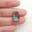 Natural Labradorite Carving Skull Gemstone Cabochon,16x10x7mm,1.9g