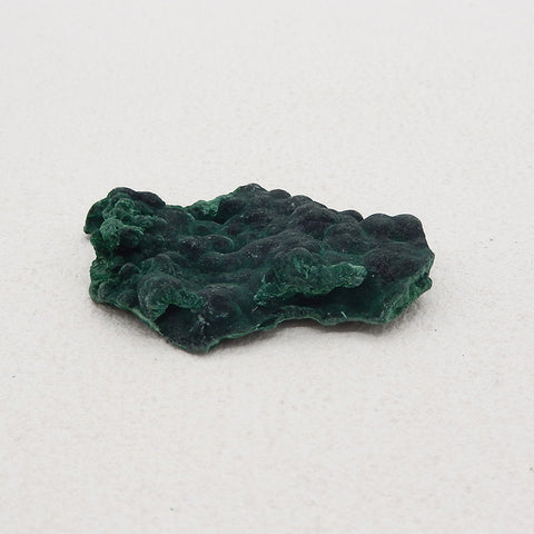 Malachite Specimen, Natural Bright Green Raw Rough Crystal Specimen, Mineral Specimen, Collector Stone, 44x32x7mm,17.5g