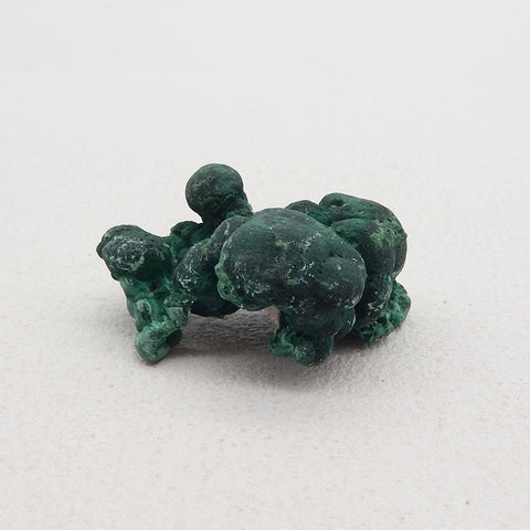 Malachite Specimen, Natural Bright Green Raw Rough Crystal Specimen, Mineral Specimen, Collector Stone, 40x29x16mm,27.2g