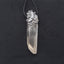 New! Natural Crystal Gemstone 925 Sterling Silver lizard Pendant, lizard Jewelry, 65x18x12mm, 22.3g