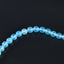 BITEFU 1 Strand Blue Agate Round Shape Loose Beads ,DIY Accessories,Stone,Jewelry