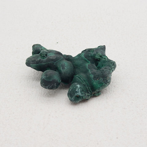 Malachite Specimen, Natural Bright Green Raw Rough Crystal Specimen, Mineral Specimen, Collector Stone, 38x34x9mm,17g