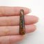 New! Natural Ammolite Gemstone Cabochon,Semi Precious Gemstones for Jewelry Making,36x8x4mm,2.4g