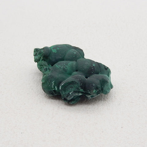 Malachite Specimen, Natural Bright Green Raw Rough Crystal Specimen, Mineral Specimen, Collector Stone, 40x25x13mm,25.9g