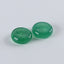 Natural Green Agate Gematone Earring Beads,Handmade Earring Pair,Jewelry DIY Making,12mm,2g