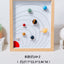 Gomggsale crystal ball children's gem eight planets ore specimens solar system model stone original stone photo frame ornaments