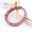 Natural Rhodonite Bracelet 14*9*6mm, 20cm length, 41g