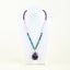 Natural Amethyst, Chrysocolla, Rose Quartz Pendant Beads for Necklace