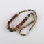 New Arrival! Hand-Woven, Natural Multi-Color Picasso Jasper Necklace, 20.5 Inch, 12x8x5mm, 18x16x15mm,86.6g