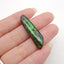 New! Natural Ammolite Gemstone Cabochon,Semi Precious Gemstones for Jewelry Making,37x10x4mm,2.4g