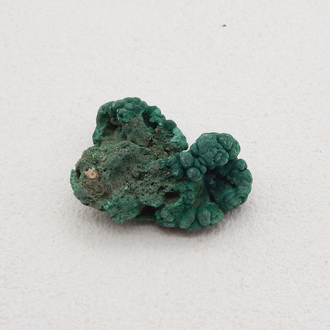 Malachite Specimen, Natural Bright Green Raw Rough Crystal Specimen, Mineral Specimen, Collector Stone, 35x24x18mm, 15.1g