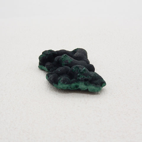 Malachite Specimen, Natural Bright Green Raw Rough Crystal Specimen, Mineral Specimen, Collector Stone, 39x29x10mm, 19.5g