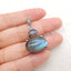 Silver Accessories! Natural Labradorite Gemstone With Silver 925 Pendant, Popular Gemstone Pendant , 27x20x10mm, 7.8g